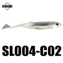 SeaKnight 4pcs Soft Paddle Tail Swim Bait, 100mm 6g Scented Minnow Lure With 3D Realistic Eyes, Suitable For Jig Head, Texas Rig, Wacky Rig, Freshwater And Saltwater Bass Trout Fishing Accessories - Multicolor - View 3