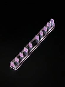 All-In-One Multi-Color Non-Magnetic Nail Art Practice Holder, Portable Wearable Nail Display Base, Nail Tip Fixing Stand, Nail Salon Sample Display Tool - Multicolor - View 7