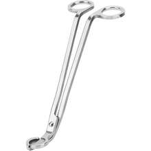 Stainless Steel Candle Wick Trimmer | Polished Wick Clipper, Clean Even Burn, Prevents Soot Buildup, Reaches Deep Jar Candles, Sturdy Precice Cutting - A - View 9