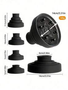 Hair Drying Hoods - Black - View 1