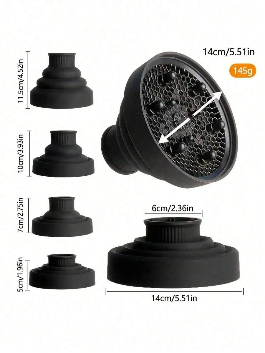 Hair Drying Hoods - Black - View 1