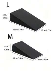 Squat Wedge Blocks Non-Slip Squat Ramp Slant Board For Men Women Lightweight Leg Stretcher Trikonasana Yoga Brick Inclined Footrests For Squat Training Calf Stretching Physical Relaxation Weightlifting Exercises Home Gym Equipment Fitness - Multicolor - View 8