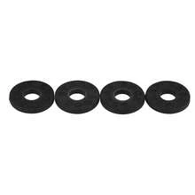 Fijadores de Goma Antideslizantes para Correa de Guitarra y Bajo, Paquete de 4, Accesorios para Instrumentos Musicales, Cierres Anticaída para Correa de Guitarra - 4 piezas - Ver 4