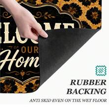 Printed Long Runner Rug, Indoor Home Decor, Kitchen Runner, Entryway Doormat, Hallway Entrance Decor, Bedroom Bedside Rug, Living Room Rug, Laundry Room Mat, Bathroom Bath Mat, Suitable For Apartment, Dorm And Home Daily Decor - Multicolor - View 6