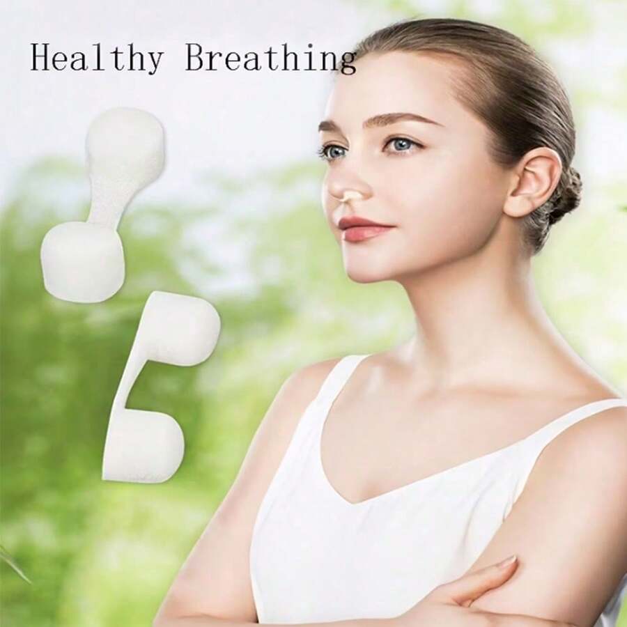 1 Set Isi 2 Buah Bantalan Filter Hidung Tak Terlihat yang Dapat Digunakan Kembali - Penyumbat Hidung Bernapas, Menghalangi Debu dan Asap untuk Perjalanan Luar Ruangan (Termasuk 1 Kotak Penyimpanan Per Set) - beraneka warna - View 1