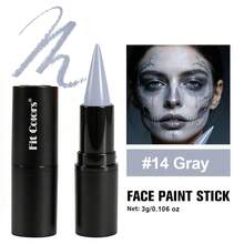 Fit Colors Halloween Colorful Face Paint Lipstick, Stage Cos Makeup Pen, Easy To Apply Body Paint, Suitable For Clown, Cracked And Spider Makeup - MultiWarna - View 25