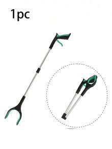 Extra Long Folding Claw Gripper With 360° Rotating Anti-Slip Jaws And Magnetic Tip Multi Functional Cleaning Tongs For Outdoor Waste Collection Household Cleaning Trash Picker Upper Gripper For Elderly Use With Wheelchair Grabber Reacher Tool - Multicolor - View 13