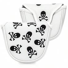 Personalized Skull Embroidered Pattern Golf Club Head Covers For Hybrid Driver Fairway Wood Covers And Golf Club Putter Head Covers Golf Accessories Durable - Multicolor - View 11