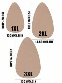 4pcs Adhesive Push-Up Bra, Disposable Strapless Tank Top Bra With Invisible Adhesive, Designed For Comfortable Support, Suitable For Women, Push-Up Bra, Tank Top Style Bra, Disposable Bra - Multicolor - View 4