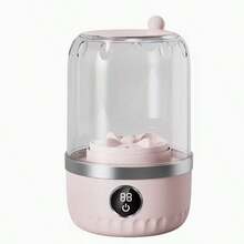 This Portable USB Washing Machine Is Compact And Convenient, Featuring A One-Touch Automatic Function. It Can Be Installed Without Tools And Is Perfect For Cleaning Underwear, Socks And Towels. It Saves Space And Is Rechargeable. Built-In With Two 1200mAh Batteries - Multicolor - View 10