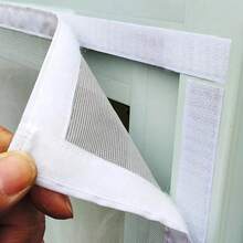 White Zipper Window Screen, High Transparency Encrypted Mosquito Net, Special Mosquito Net, Breathable, No Drilling Required, Washable - White Zipper Style - View 6