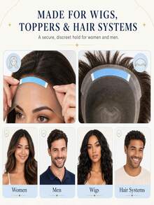 150/72/36PCS Wig Adhesive Film Double-Sided Adhesive Tape For Scalp, Special Waterproof And Sweat-Proof Adhesive For Wig Pieces, Breathable Double-Sided Adhesive Tape. - View 2