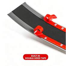 Universal Carbon Fiber Car Door Sill Protector, Anti-Scratch Anti-Collision Door Pedal Decorative Sticker, Rear Bumper Trunk Sill Protective Tape, For Car Modification - A - View 5