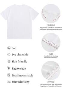 Men T-Shirts - White - View 6