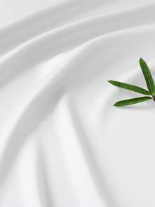 2件組 35% 黏膠纖維 (竹漿) 65% 聚酯纖維 白色超柔軟透氣竹纖維枕套，日式小尺寸，不含枕芯 - 白色 - 查看 7