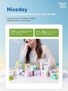 Niceday Ultra Soft Panty Liners, 155mm Daily Use, 20pcs/Pack, Super Thin Underwear Pads, Breathable For Intimate Area, Menstrual Pads, Fast Absorption - Ultra Soft 155mm (20pcs/1 Pack) - View 12