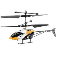 Helicóptero de Control Remoto para Adultos, de Plástico en Blanco, Amarillo y Negro, con Carga USB, Juguete de Control Remoto Recargable de 2 Canales. - control remoto amarillo - Ver 2