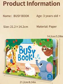 Animal Transportation Theme Cartoon Sticker Travel Book, Sticker Educational Game Paste Book Toy Gift - Multicolor - View 10