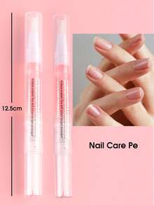 Nail Nutrition Oil Pen 1/2PCS Rose Cuticle Oil Pen For Dry Cracked Cuticles Strengthen Nails Portable Manicure Essential Oil For Home & Salon Use - Nutritional Oil Pen - View 5