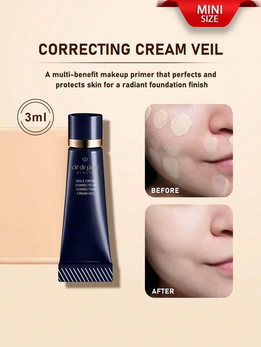 CPB Clé De Peau Correcting Cream Veil SPF 25.PA++ 3ml NET WT..11.OZ. - mini 3ml - 查看 1