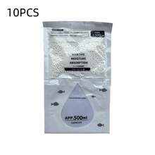 10pcs Dehumidifier Bags, White Hanging, For Wardrobes, Cabinets, Basements And Storage Areas Dehumidification And Deodorization, Suitable For Graduation Gifts, Bachelor Party Gifts, Bridesmaid Gifts, Father's Day Gifts, Halloween Decorations, Halloween Gifts, Bridesmaid Proposal Gifts, Wedding Guest Favors, Birthday Party Decorations And Wedding Items, Weddings, Birthday Parties, Anniversaries, Holiday Events, Graduation Ceremonies, Graduation Decorations, Birthday Decorations, Mother's Day Gifts, Halloween Decorations, Christmas Decorations, Halloween Gifts, Home Christmas Decorations - White - View 11
