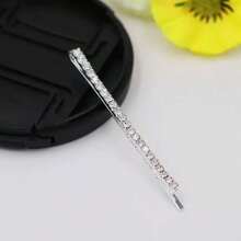 Rhinestone Hair Clips - Silver (1/5pcs), Claw Clips - Multicolor - View 2