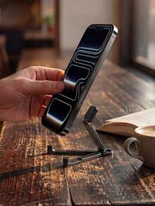 Portable Phone Stand, Foldable Keychain Phone Holder With Snap Hook, Mini Travel Cell Phone Stand For Smartphones Under 8 Inches - Multicolor - View 8