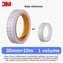 3M Double-Sided Adhesive 9080hl - Invisible, Ultra-Thin, High Viscosity, Fixed, Strong, Invisible, Heat-Resistant White 3M Tape - Length-10m - View 8