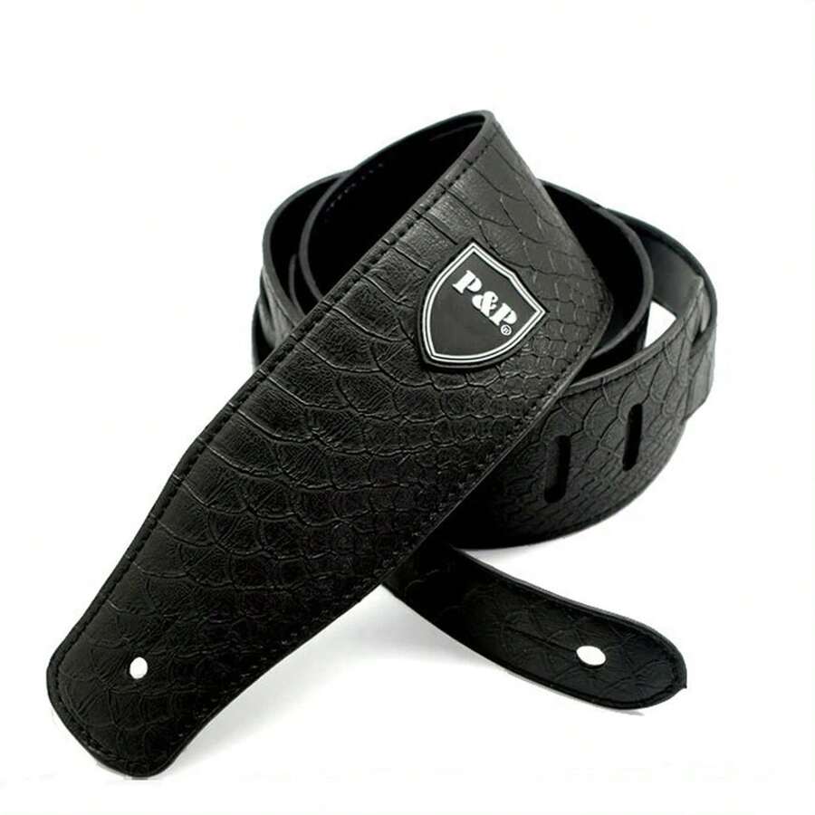 Musical Instrument Straps - Siyah Yılan - Görünüm 1
