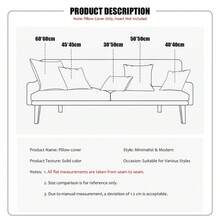 35/40/45/50 Multi-Size Jacquard Throw Pillow Cover Thicken Soft Spandex Backrest Cushion Cover Available For All Seasons Machine Washable Invisible Zipper Universal Square PillowCover - Light Grey - View 2