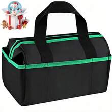 Upgraded (35.81 Cm) Tool Bag Organizer - No Tools Included, 14.1 Inch Toolbox, Multi-Compartment And Pocket Design, Zipper Closure - Thickened Structure, Suitable For Electricians, Plumbers, Daily Repairs, Industrial And Home Renovation,Travel Essential - Multicolor - View 7