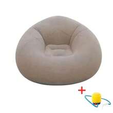 Slouchy Bean Bag Sofa Cover Chair, No Filling, Lounge Chair, Bean Bag Sofa Bed, Tatami Sofa, High-Quality Inflatable Bed For Living Room - Multicolor - View 13