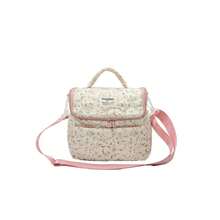 1pc Floral Quilted Children's Handbag, Cute Storage Bag For Girls, Crossbody Bag For Travel And Daily Essentials, Portable Storage Bag, Outdoor Travel Snack Bag - Multicolor - View 12