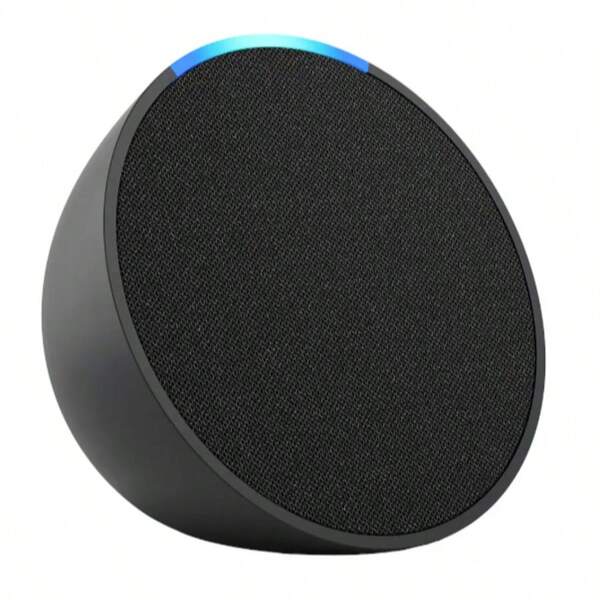 Amazon Echo Pop Smart Speaker With Alexa Charcoal