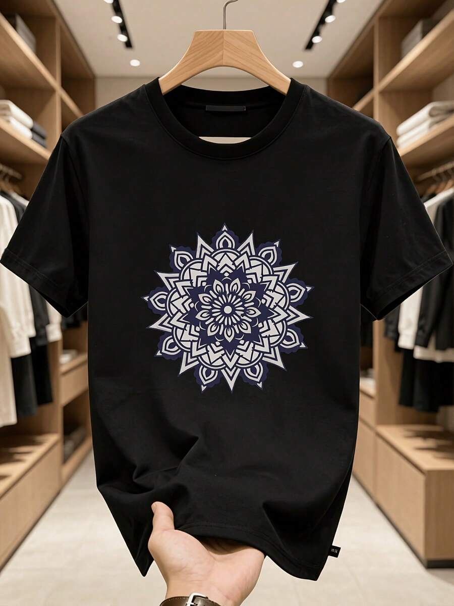 Men T-Shirts - Black - View 1