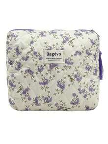 Small Floral Pattern Diaper Bag For Mom And Dad, Baby Bag With Tassel Storage Pockets For Diapers, Bottles, Tissues, Wet Wipes, Fashionable Multifunctional Mommy Bag - Multicolor - View 18