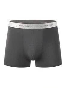 5pcs Teen Boy Mid-Waist Boxer Briefs - Multicolor - View 3