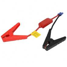 de arranque de emergencia para coche con pinza de cocodrilo, enchufe EC5 de 12V, abrazadera universal para de arranque de batería. - Abrazaderas para cables - Ver 1
