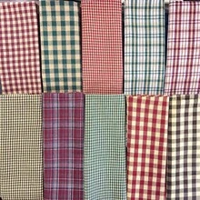 30/60pcs Striped Plaid Fabric Set, Pre-Cut Fabric, Vibrant Classic Plaid Combination, Premium Colored Yarn-Dyed Plaid Fabric, Suitable For DIY Sewing, DIY Crafts, Home Decor, Patchwork And Embroidery Crafts. Soft, Durable, Multi-Functional Fabric, Christmas Preferred Fabric, Hand Wash Only. - one-size - View 9