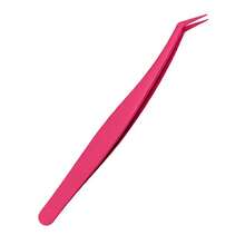 1pc Non-Stick Tweezers For Eyelash Application, Glue-Free Precision Tweezers For Beginners, Upgraded 1.5MM Thick Gold Feather Clip, High Precision False Eyelash Tweezers, Non-Stick Tweezers For Eyelash Extensions, Father's Day, Christmas, Thanksgiving, Party Gift, Perfect Gift For Mom, New Year Gift - Multicolor - View 12