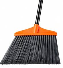 Telescopic Handle Broom, 1.35 M Adjustable Sweeping Broom For Indoor, Outdoor, Camping, Terrace And Garage - 1pc - View 2