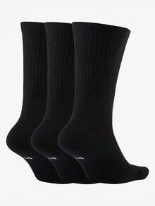 Nike Authentic EVERYDAY CREW New Unisex Basketball Sports Socks 3 Pairs DA2123-010 - DA2123-010 - View 2
