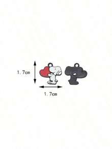 SNOOPY 1pc Cartoon Co-Branded Phone Lanyard Fishing Line Strap, Personalized Anime Accessory For Girlfriend, Couple, Parent-Child, Halloween Gift, Valentine's Day Gift, Easter Gift [Random Style] - Multicolor - View 2