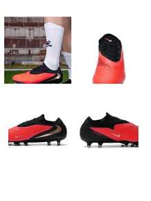 Nike Men's PHANTOM 6 LOW PRO AG-PRO Football Shoes, Artificial Grass Specific Match & Training Turf HQ2317-600 - Black/Gray - View 6