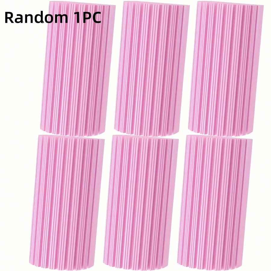 5/4/2/1pc Pack Cleaning Dusting Sponge Wet Tool - Reusable Household Sponge Duster Magic Dusting Sponge Suitable For Cleaning Blinds, Glass, Baseboards, Vents, Mirrors, Window Tracks - Sponge - View 1