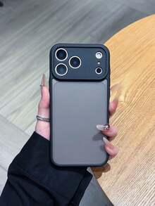 1件裝黑色精準開孔親膚磨砂透明手機殼，適用於 iPhone 17 17 Pro 17 Air 17 Pro Max 11 11 Pro 11 Pro Max 12 12 Pro 12 Pro Max 13 13 Pro 13 Pro Max 14 14 Pro 14 Plus 14 Pro Max 15 15 Pro 15 Plus 16 16 Pro 16 Pro Max 16 Plus - 黑色 - 查看 4