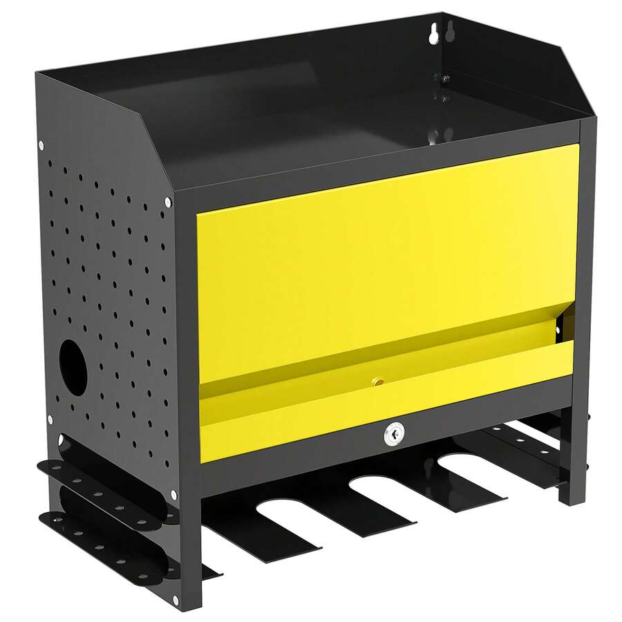 Wall-Mounted Tool Organizer, Tool Rack, 50kg Load Capacity - B - View 1
