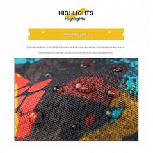 Colorful Graffiti Print Waterproof Laptop Backpack, Street Fashion Casual Daily Use Bag, Large Capacity Travel Backpack, Suitable For Outdoor Sports, Vacation, Daily Commute And Campus Life - Multicolor - View 9