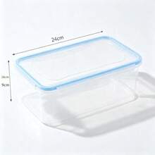 4件組密封蓋便當盒套組,食品儲存容器,防漏剩菜盒,可堆疊,適用冷凍庫/微波爐/洗碗機,廚房必需品,廚房,便當盒,旅行必需品,食品包裝(特大 + 大 + 中 + 小) - 彩色 - 查看 16