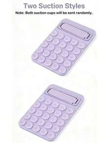 Luxury Matte Candy Color Magnetic Wireless Charging Suction Cup Phone Case, Compatible With IPhone 17 Pro 16 15 14 13 Pro Max 17 Pro Max 17 15 13 16, Dual-Layer 2-In-1 Shockproof Soft Shell - Purple - View 5